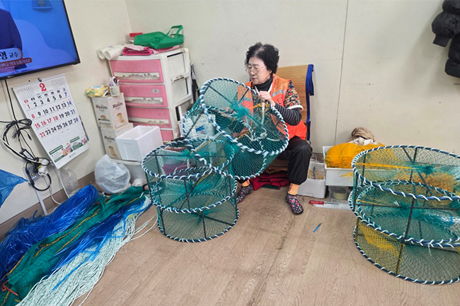 통발제작사업단 사진